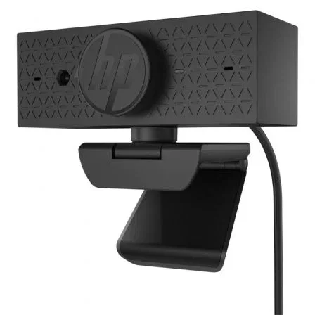 HP Webcam 625 FHD con IA y Windows Hello, Negro